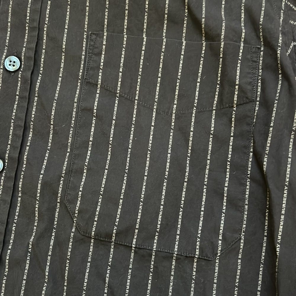 Burberry Script Button Down - image 3